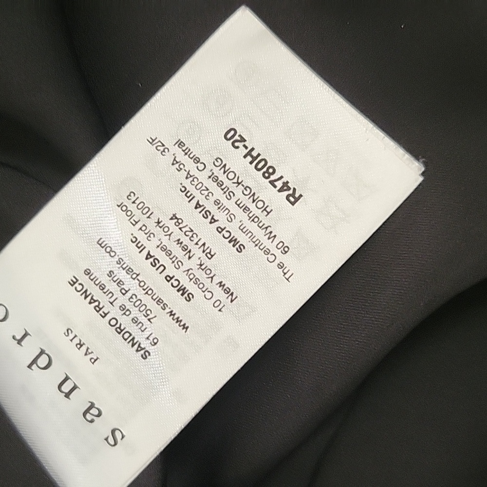 SANDRO WOOL NINI DRESS, SIZE S - Picture 6 of 7